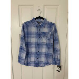 Hurley‎ Boys Button-Down Flannel Shirt – Size Large (NWT)